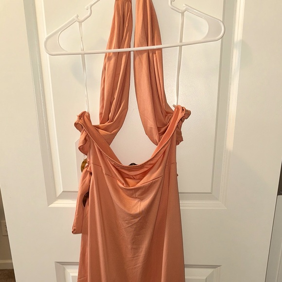 Coral Long Dress - Picture 1 of 3